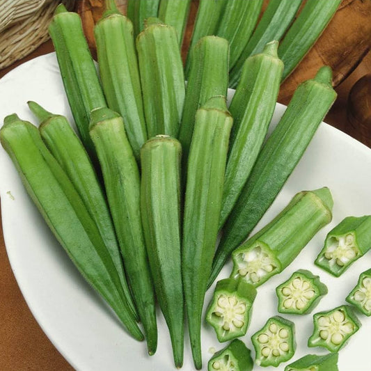 Okra Clemson Spineless – Garden Vegetable Seeds