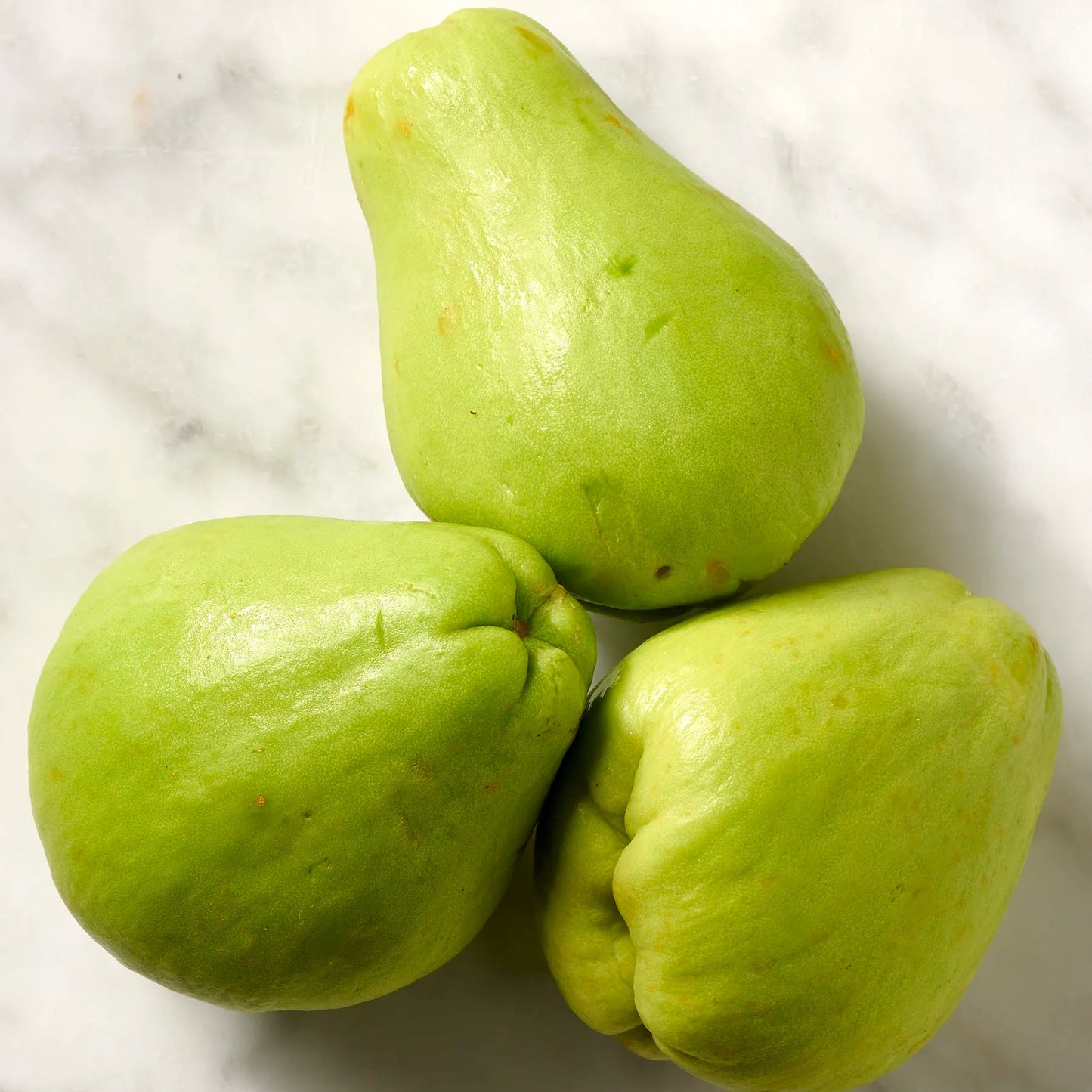 Round Chayote Vegetable Seeds – Globose Green Variety for Home Gardening