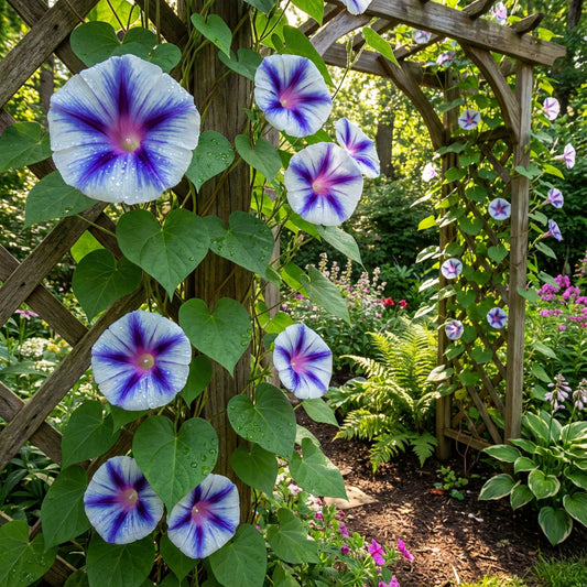 Blue Blazes Japanese – Garden Flower Seeds