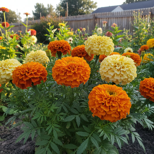 Crackerjack African Marigold – Colorful Wildflower Garden Seeds