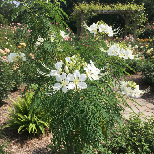Caesalpinia Pulcherrima White – Ornamental Shrub Tree Seeds