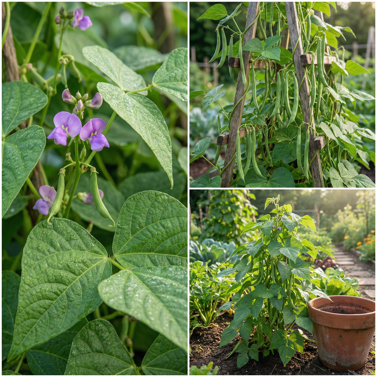 Green Bean Seeds – Fast Growing Plants for Kitchen & Backyard Gardens