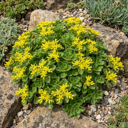 Sedum Yellow Stonecrop Sedum Ellacombianum – Hardy Garden Succulent Seeds