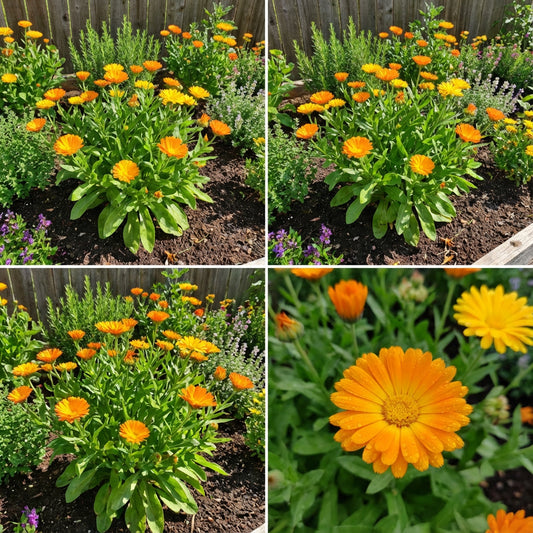 Calendula Pot Marigold Calendula Officinalis – Edible Garden Flower Seeds