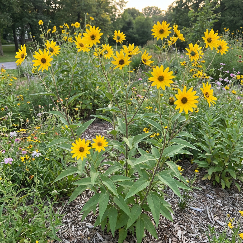 Sawtooth Sunflower – Colorful Wildflower Garden Seeds