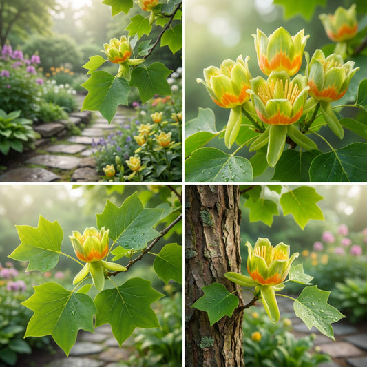 Tulip Tree Liriodendron Tulipifera – Cold Hardy Flowering Tree Seeds