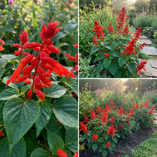 Scarlet Sage – Colorful Wildflower Seeds