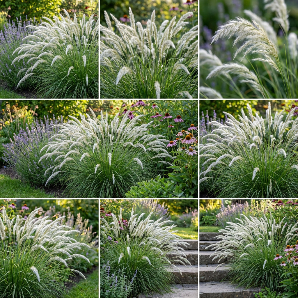 Silky Spike Melica Ciliata – Hardy Grass Flower Seeds