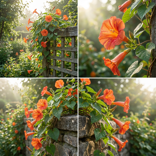 Scarlet Creeper Ipomoea – Garden Flower Seeds
