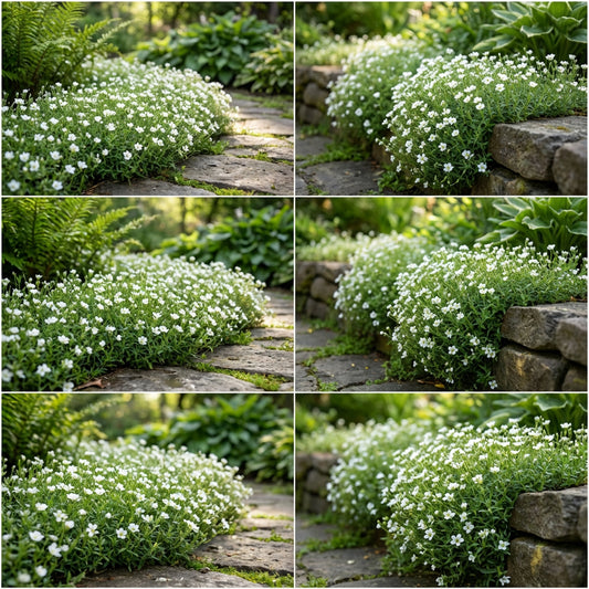 Creeping White Japanese Garden Flower Seeds
