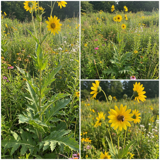 Compass Plant Silphium Lacinatum – Hardy Wildflower Garden Seeds