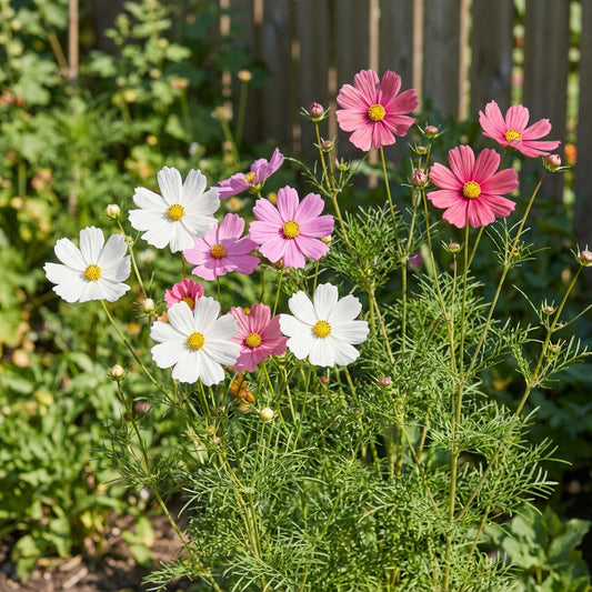 Sensation Tall Mixed Cosmos – Colorful Wildflower Seeds