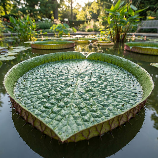 Prickly Water Lily Euryale Ferox – Edible Aquatic Plant Seeds