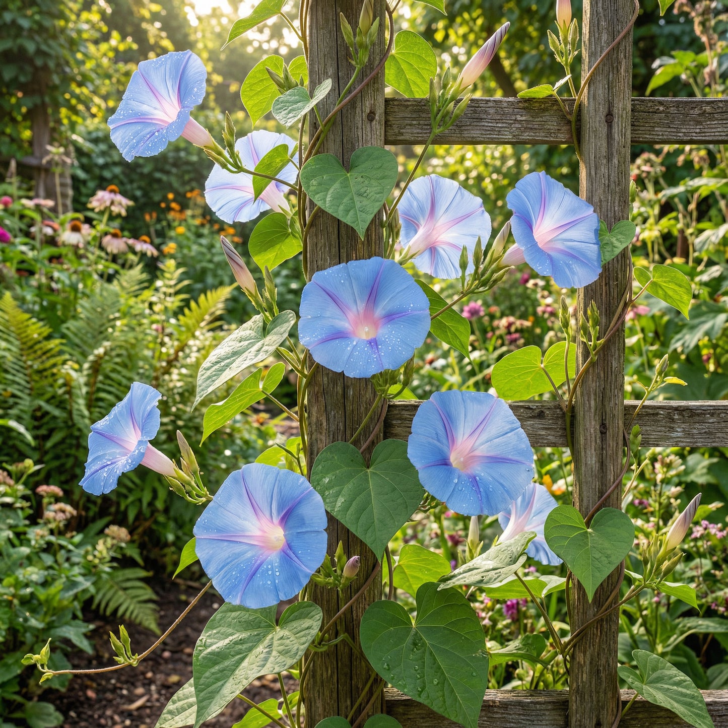 Blue Semisplit Bell – Garden Flower Seeds