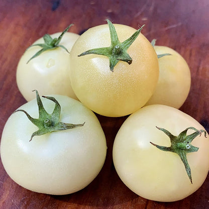Snow Cherry Tomato – Sweet White Cherry Vegetable Seeds