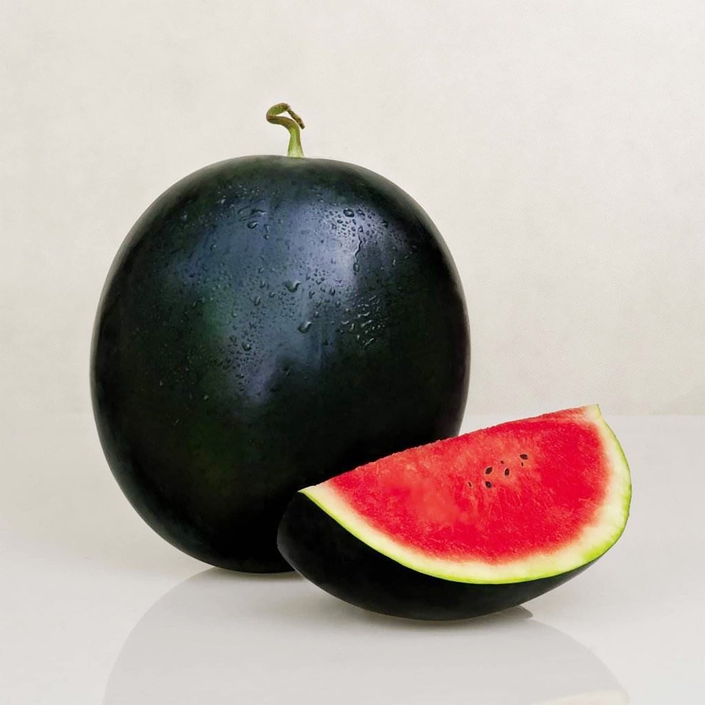 Densuke Watermelon Seeds Rare Black Japanese Melon Sweet, Crisp, and P
