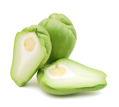Round Chayote Vegetable Seeds – Globose Green Variety for Home Gardening