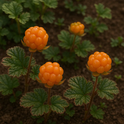 Arctic Cloudberry Seeds – Rare Cold-Hardy Fruit Seeds for Planting
