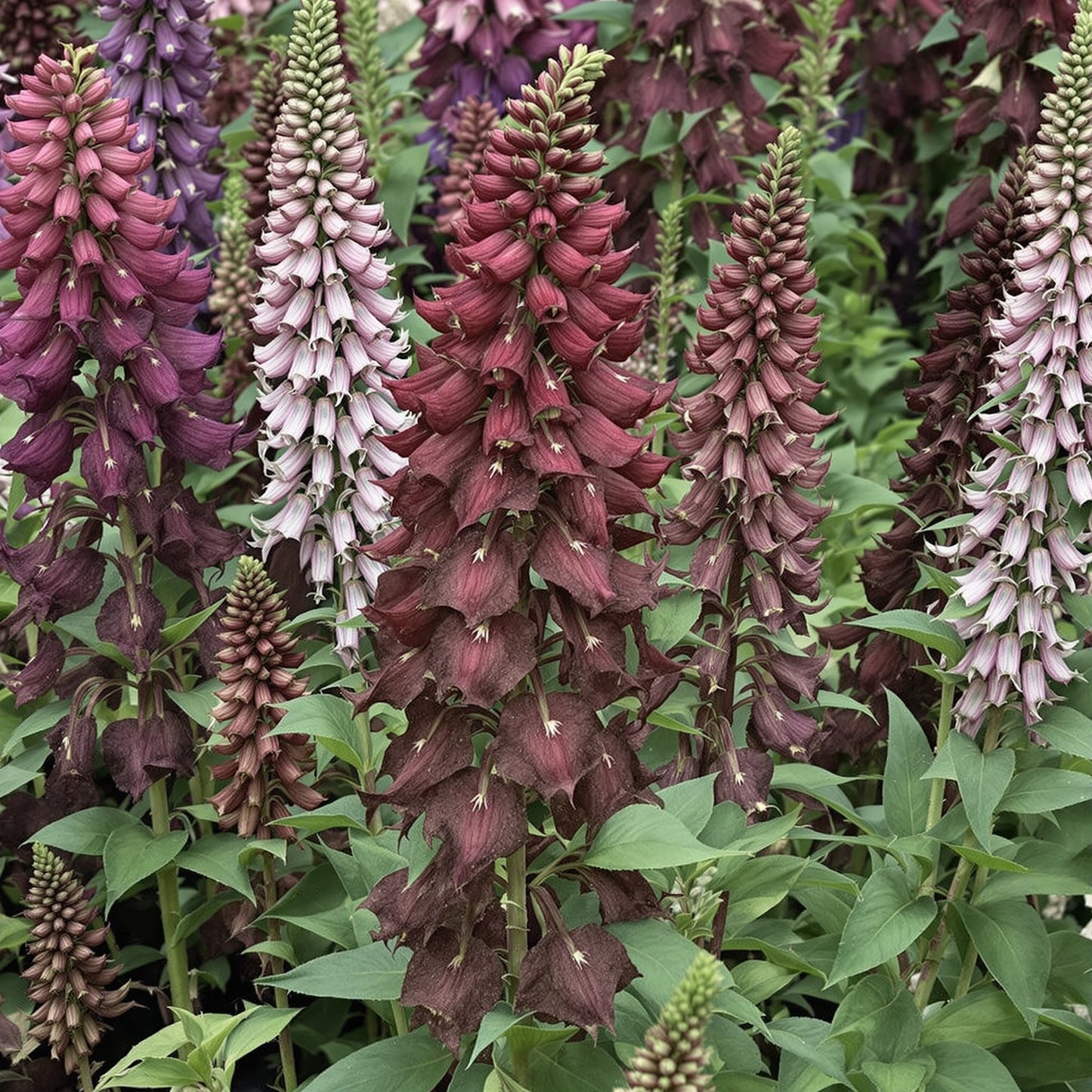 Chocolate Soldier Digitalis – Garden Flower Seeds