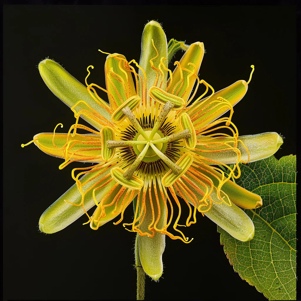 Passiflora citrina Seeds – Yellow Passion Flower Seeds for Planting, Heirloom, Non-GMO, Tropical Climbing Vine