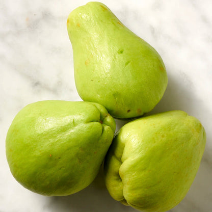 Round Chayote Vegetable Seeds – Globose Green Variety for Home Gardening