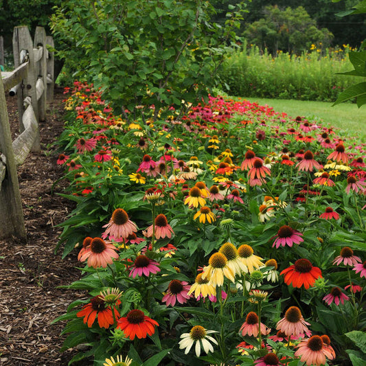 Echinacea Coneflower White – Mixed, Perennial Flower Seeds