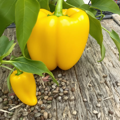 Manzano Pepper Yellow – Garden Vegetable Seeds