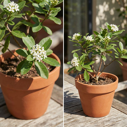 Star Jasmine Seeds for Planting – Evergreen Climbing Vine with White Star-Shaped Flowers