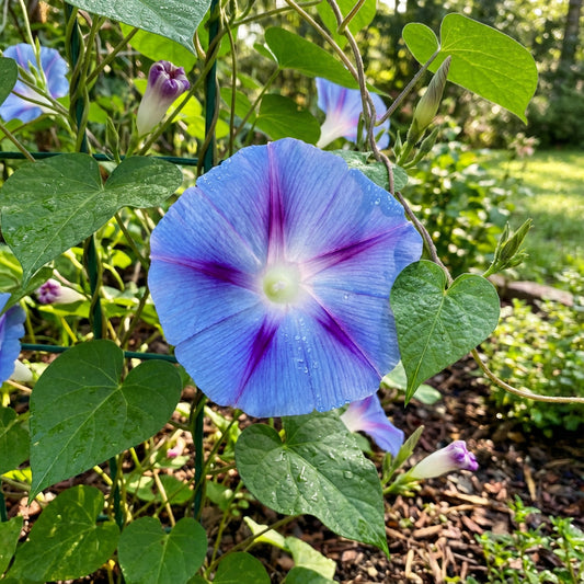 Sky Blue Shibori – Garden Flower Seeds
