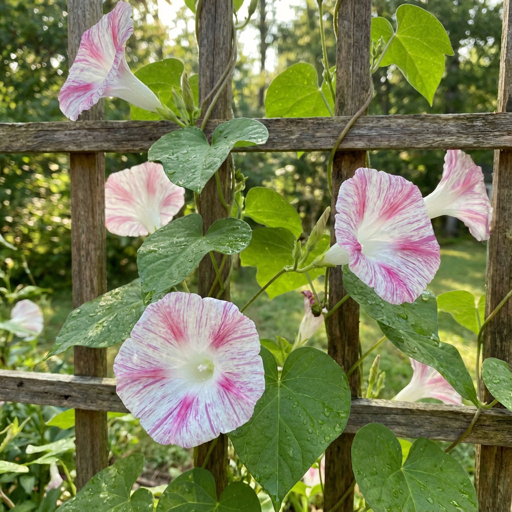 Whitepink Shibori Ipomoea – Garden Flower Seeds