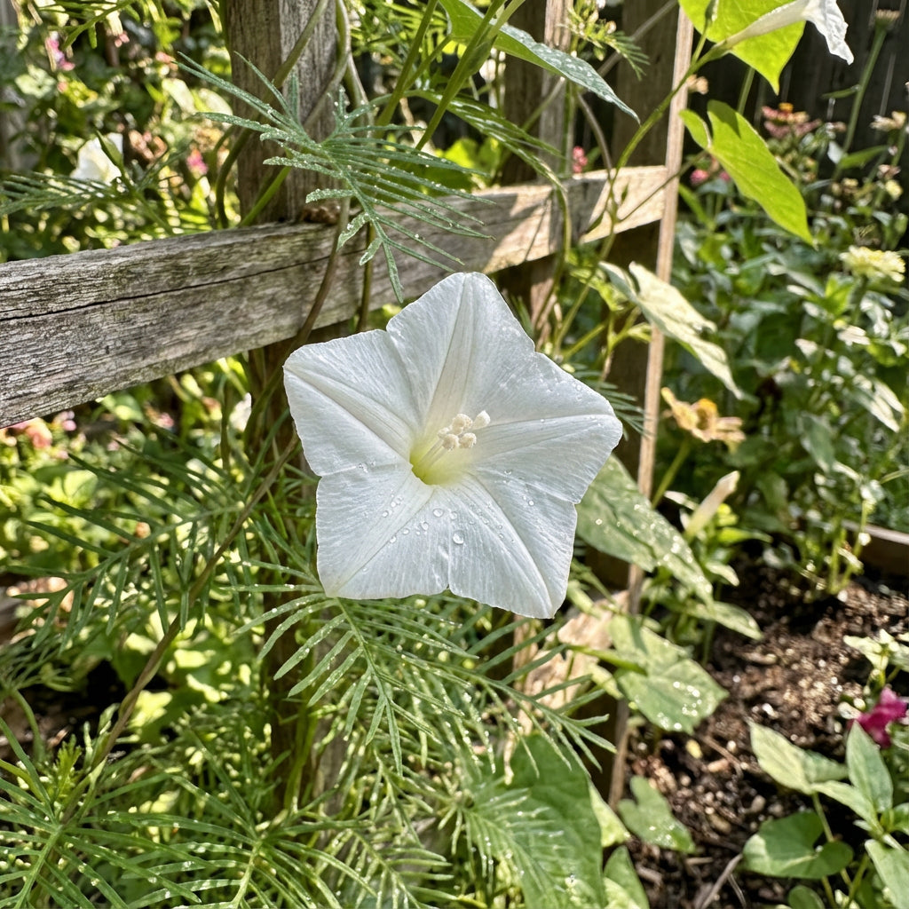 White Cypress Vine – Garden Flower Seeds