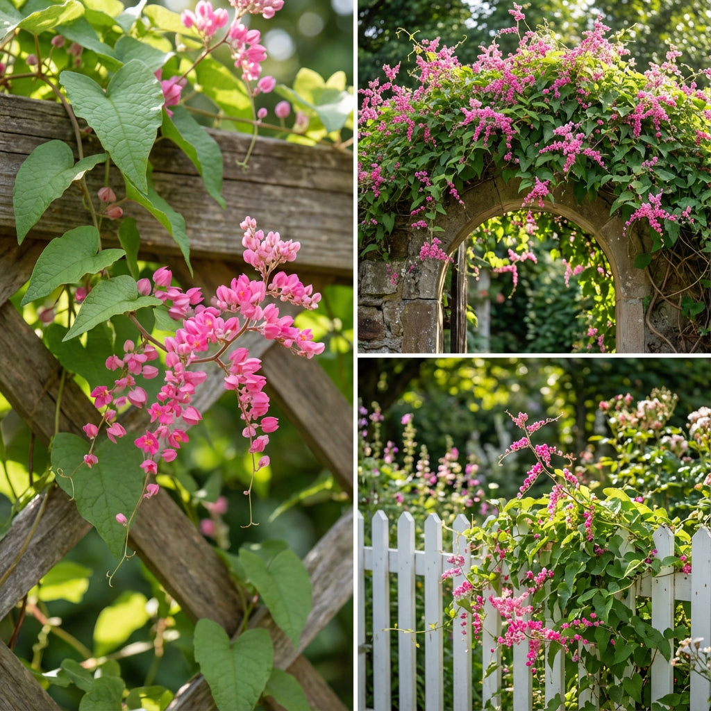 Antigonon Leptopus – Coral Vine Queen’s Wreath Seeds
