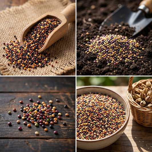 Rainbow Quinoa – Colorful Vegetable Seeds