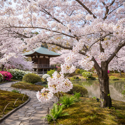 Japanese Cherry Blossom Prunus Serrulata – Flowering Ornamental Tree Seeds