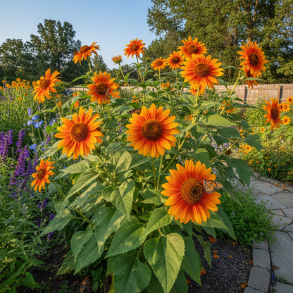 Mexican Sunflower Tithonia Rotundifolia – Colorful Wildflower Garden Seeds