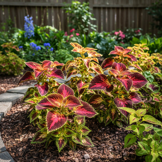Coleus Rainbow Blend – Colorful Garden Flower Seeds