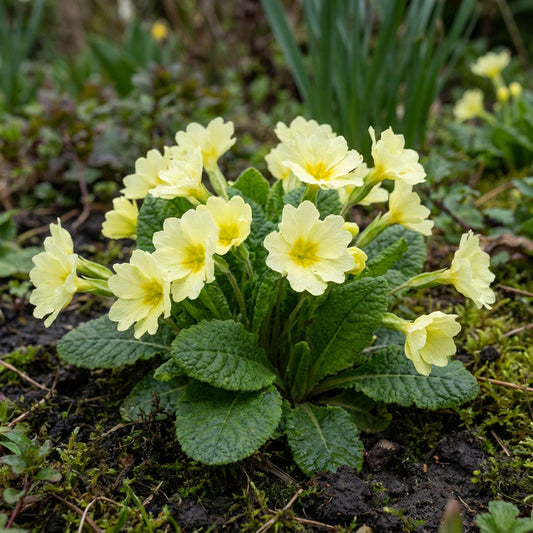 Primrose English Accord Yellow Primula Vulgaris – Perennial Garden Flower Seeds