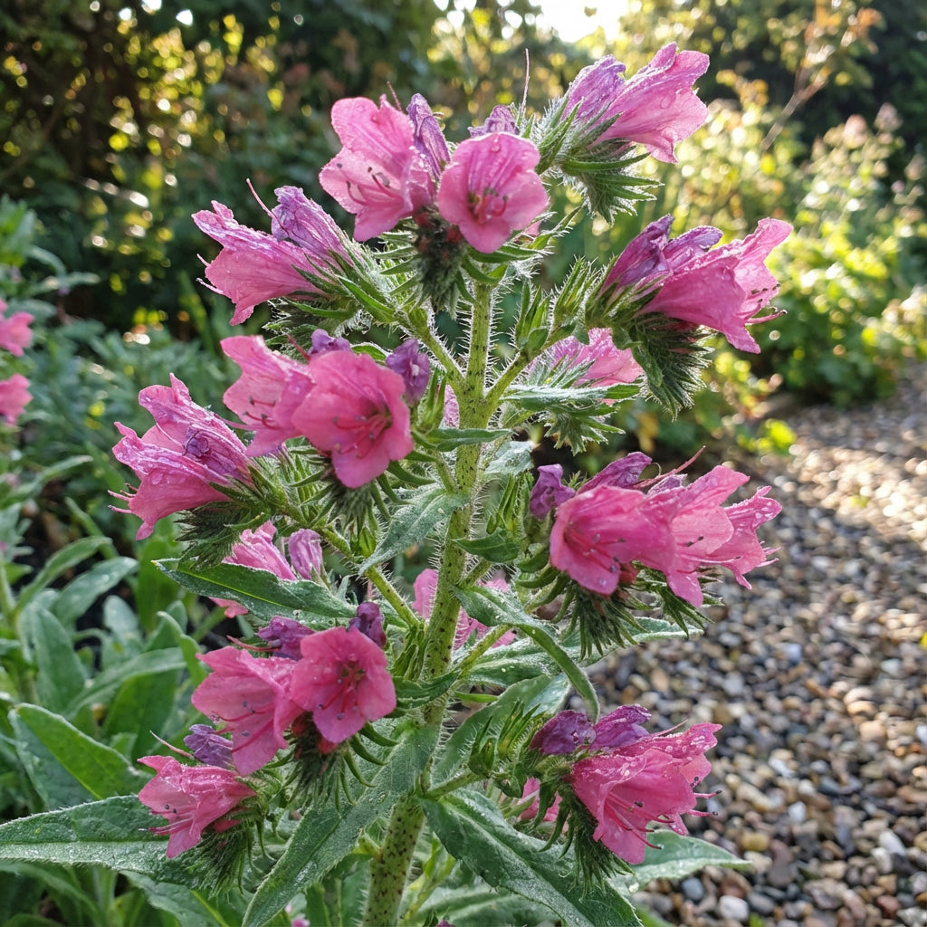 Viper's Bugloss Rose Pink Echium Plantagineum – Dwarf Garden Flower Seeds