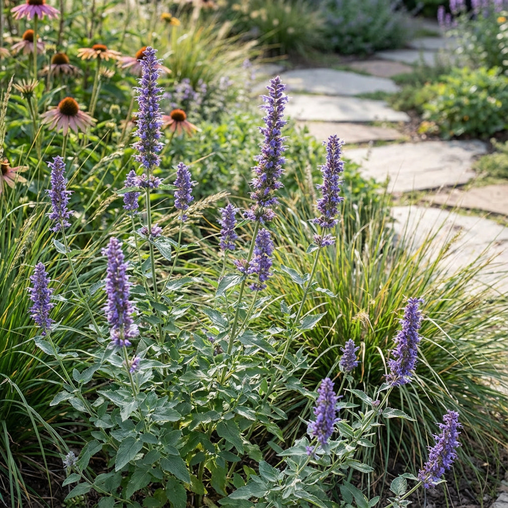 Agastache Giant Hyssop Lavender Blue Agastache Mexicana – Fragrant Garden Flower Seeds