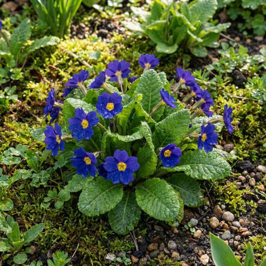 Primrose English Accord Blue Primula Vulgaris – Hardy Garden Flower Seeds