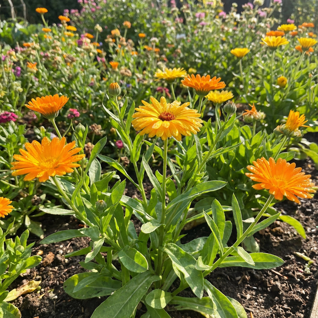 Calendula Pot Marigold Calendula Officinalis – Edible Garden Flower Seeds