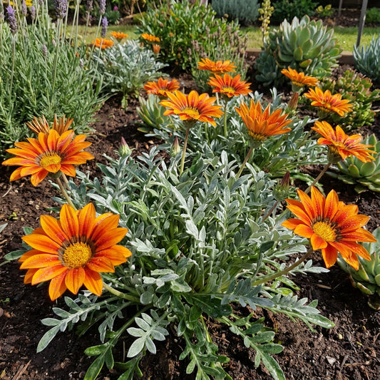 Gazania Garden Leader Orange Gazania Rigens – Colorful Garden Flower Seeds