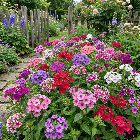 Phlox Mixed Colors Phlox Drummondii – Annual Flower Garden Seeds