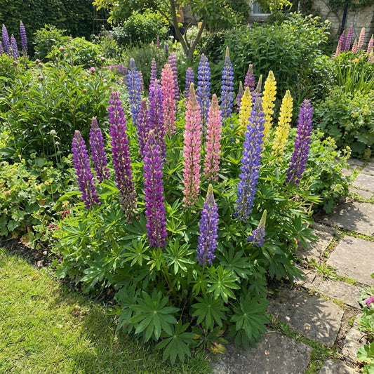 Lupine Russel Mix Lupinus Polyphyllus – Perennial Flower Seeds