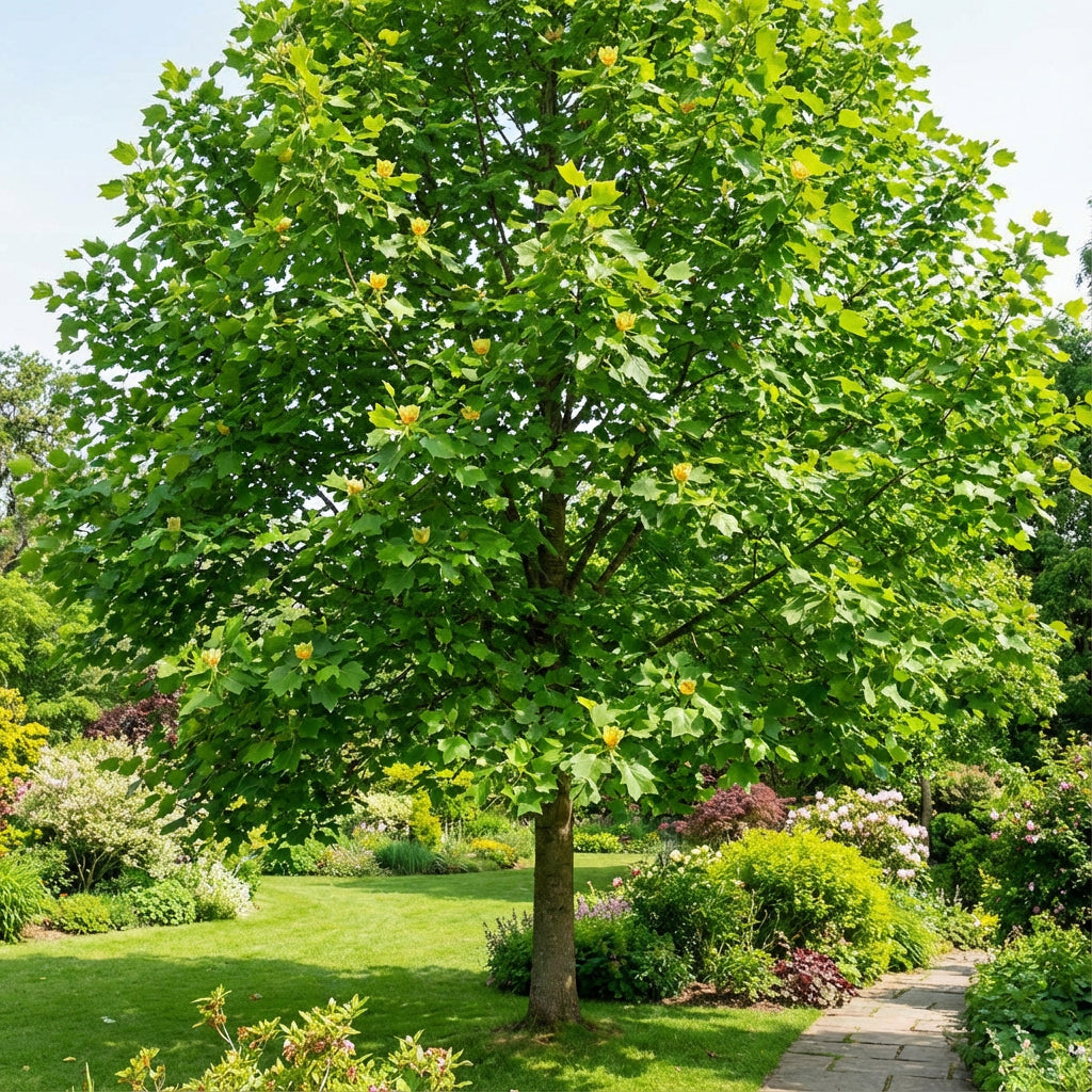 Tulip Tree Liriodendron Tulipifera – Cold Hardy Flowering  Tree Seeds