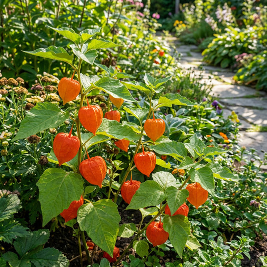 Chinese Lantern Physalis Alkekengi – Ornamental Garden Flower Seeds