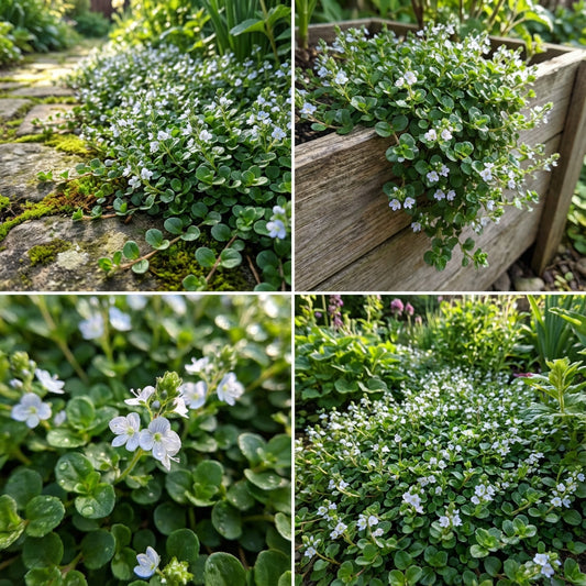 Speedwell Veronica Repens – Creeping Blue Groundcover Flower Seeds
