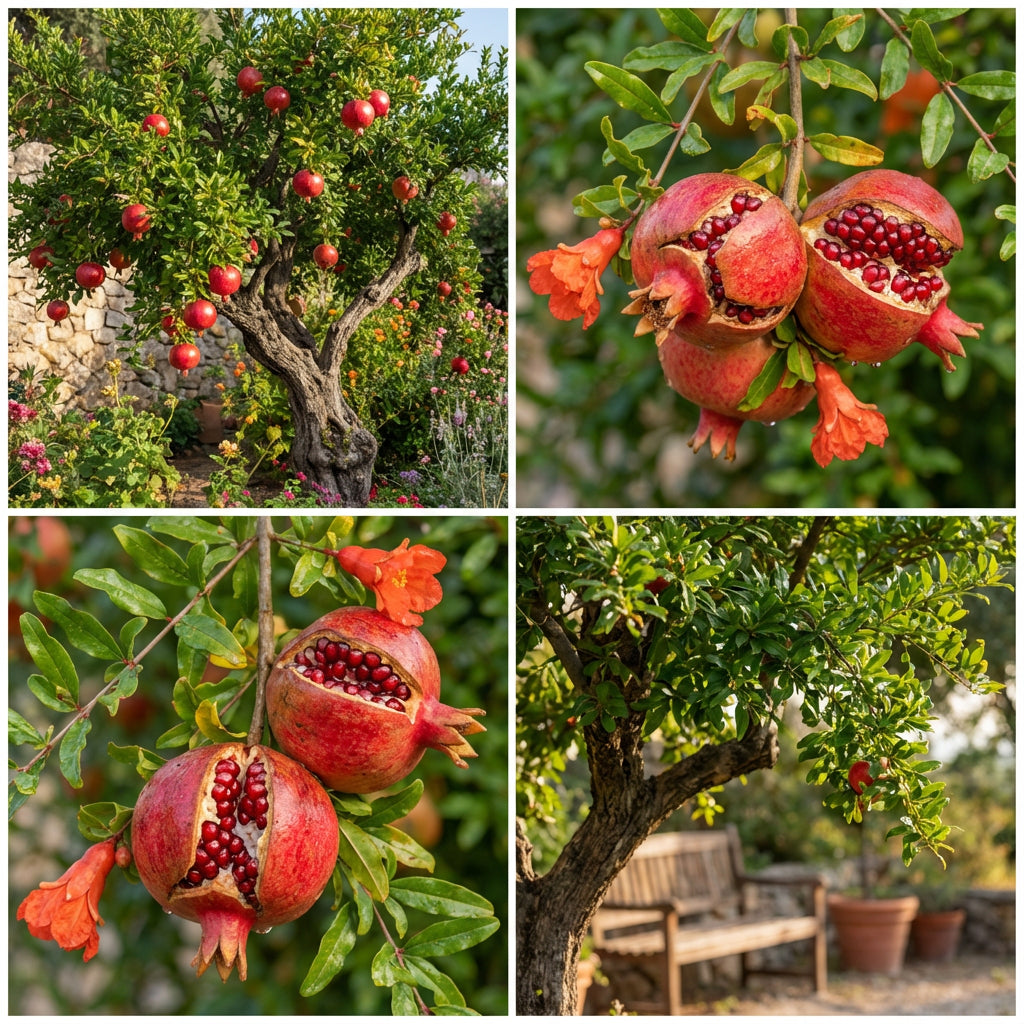 Pomegranate Punica Granatum – Hardy Tropical Fruit Tree Seeds