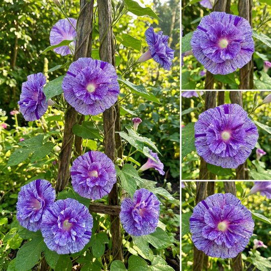 Kikyo Purple Fluffle – Garden Flower Seeds