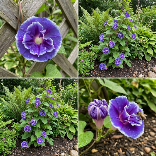 Kikyo Purple Fluffle – Garden Flower Seeds